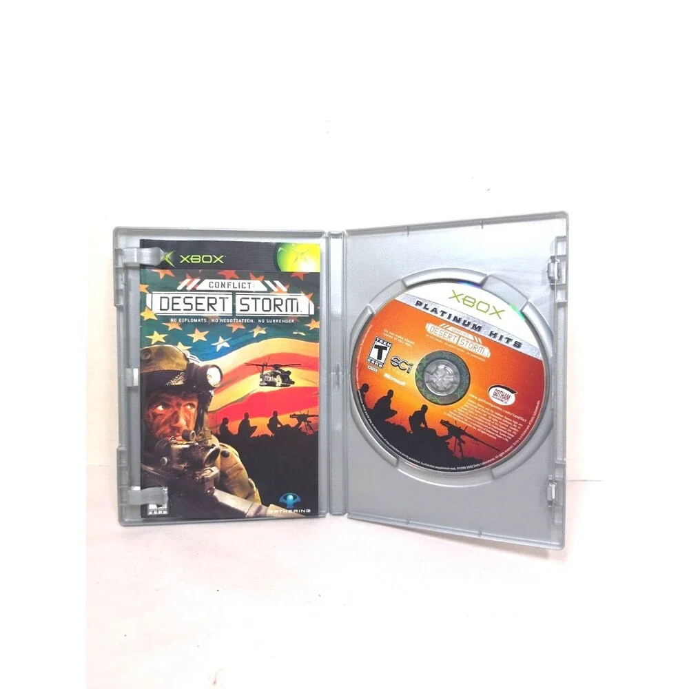Conflict: Desert Storm (Microsoft Xbox, 2002) CIB